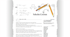 Desktop Screenshot of coretanharian.blogspot.com