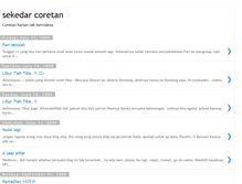 Tablet Screenshot of coretanharian.blogspot.com