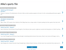 Tablet Screenshot of mikessportsfile.blogspot.com