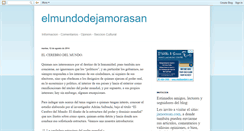 Desktop Screenshot of elmundodejamorasan.blogspot.com