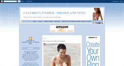 Desktop Screenshot of celebrityinsider-photosnews.blogspot.com