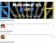 Tablet Screenshot of nakamurasplace.blogspot.com