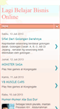 Mobile Screenshot of lagibelajarbisnis.blogspot.com