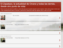 Tablet Screenshot of elzapatazo.blogspot.com