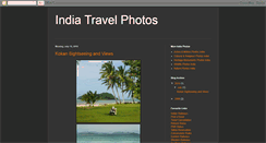 Desktop Screenshot of indiatravelphotos.blogspot.com