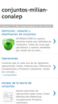 Mobile Screenshot of conjuntos-milian.blogspot.com