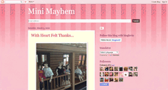 Desktop Screenshot of miniimayhem.blogspot.com