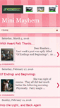 Mobile Screenshot of miniimayhem.blogspot.com