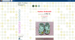 Desktop Screenshot of littlefeetinc.blogspot.com