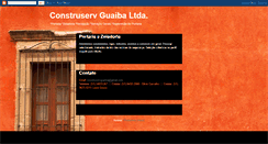 Desktop Screenshot of construservguaiba.blogspot.com