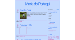 Desktop Screenshot of mariadoportugal.blogspot.com