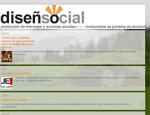 Tablet Screenshot of diseniosocial.blogspot.com