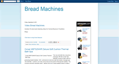 Desktop Screenshot of breadmachiness.blogspot.com