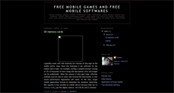 Desktop Screenshot of freegamesmobilesoftware.blogspot.com