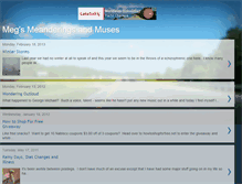 Tablet Screenshot of meanderingmuse.blogspot.com