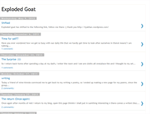 Tablet Screenshot of explodedgoat.blogspot.com