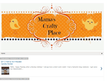 Tablet Screenshot of mamascraftyplace.blogspot.com