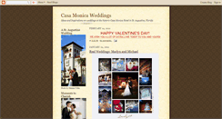 Desktop Screenshot of casamonicaweddings.blogspot.com