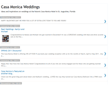 Tablet Screenshot of casamonicaweddings.blogspot.com