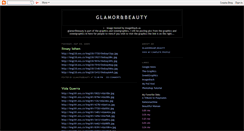 Desktop Screenshot of glamorbeauty.blogspot.com