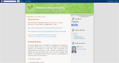 Desktop Screenshot of amauryexcel.blogspot.com