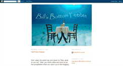 Desktop Screenshot of billsbottomfeeder.blogspot.com