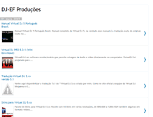 Tablet Screenshot of djefproducoes.blogspot.com