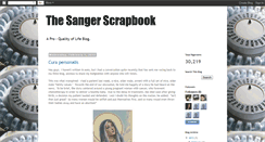 Desktop Screenshot of drsangersscrapbook.blogspot.com