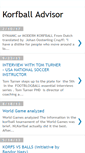 Mobile Screenshot of korfballadvisor.blogspot.com