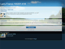 Tablet Screenshot of larryfranco100201-418.blogspot.com