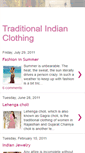 Mobile Screenshot of indianclothing-traditional.blogspot.com