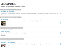 Tablet Screenshot of gazetapoetica.blogspot.com