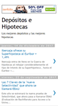 Mobile Screenshot of depositos-hipotecas.blogspot.com