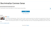 Tablet Screenshot of decriminalize-common-sense.blogspot.com