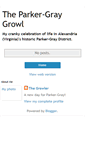 Mobile Screenshot of parkergray.blogspot.com