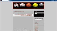 Desktop Screenshot of fandeporte.blogspot.com