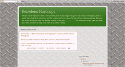 Desktop Screenshot of kenedeno-hardcopy.blogspot.com