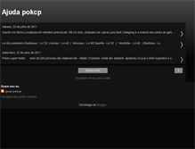 Tablet Screenshot of ajudaparapokcp.blogspot.com