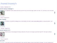 Tablet Screenshot of journaljourneys-dawn.blogspot.com