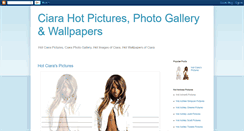 Desktop Screenshot of hotciarapics.blogspot.com
