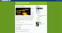 Desktop Screenshot of crummygummy.blogspot.com