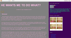 Desktop Screenshot of hewantsmetodowhat.blogspot.com