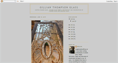 Desktop Screenshot of gillianthompsonglass.blogspot.com