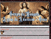 Tablet Screenshot of anjosdeadoracao.blogspot.com