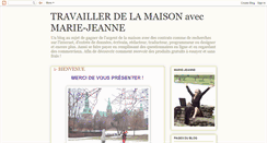 Desktop Screenshot of mj-travail-maison.blogspot.com