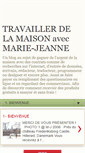 Mobile Screenshot of mj-travail-maison.blogspot.com