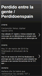 Mobile Screenshot of perdidoenspain.blogspot.com