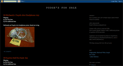 Desktop Screenshot of podgeforsale.blogspot.com