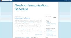 Desktop Screenshot of newbornimmunizationschedule.blogspot.com