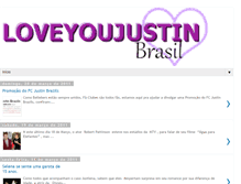 Tablet Screenshot of loveyoujustinbr.blogspot.com